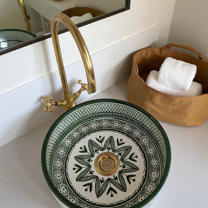 Vasque en céramique moderne pour la vente par AtlasPerles