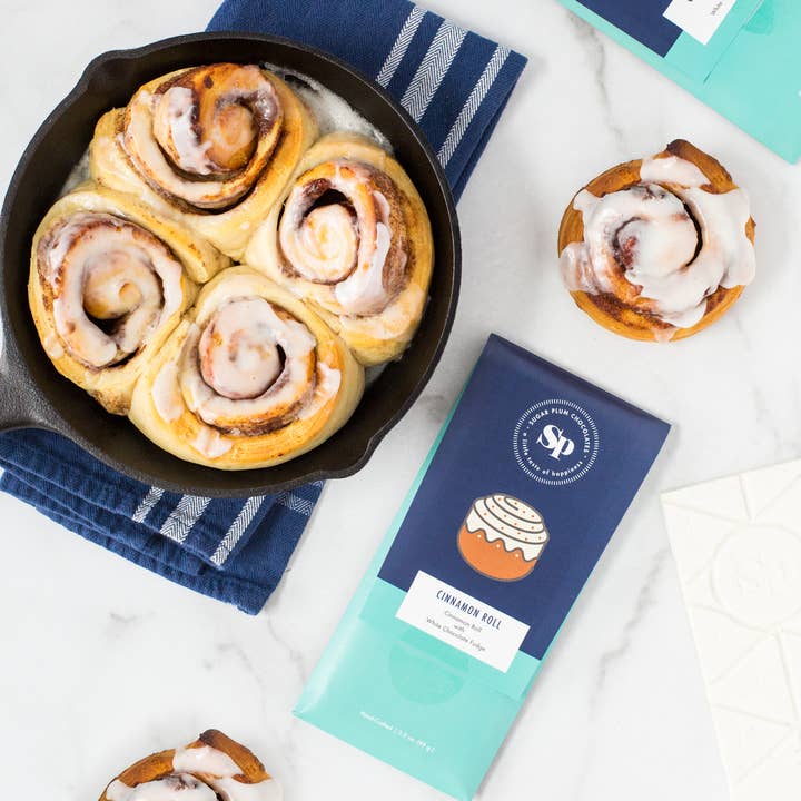 Sugar Plum Chocolates - Wholesale Chocolate Bar - Sugar Plum Chocolates Cinnamon Roll Candy Bar6