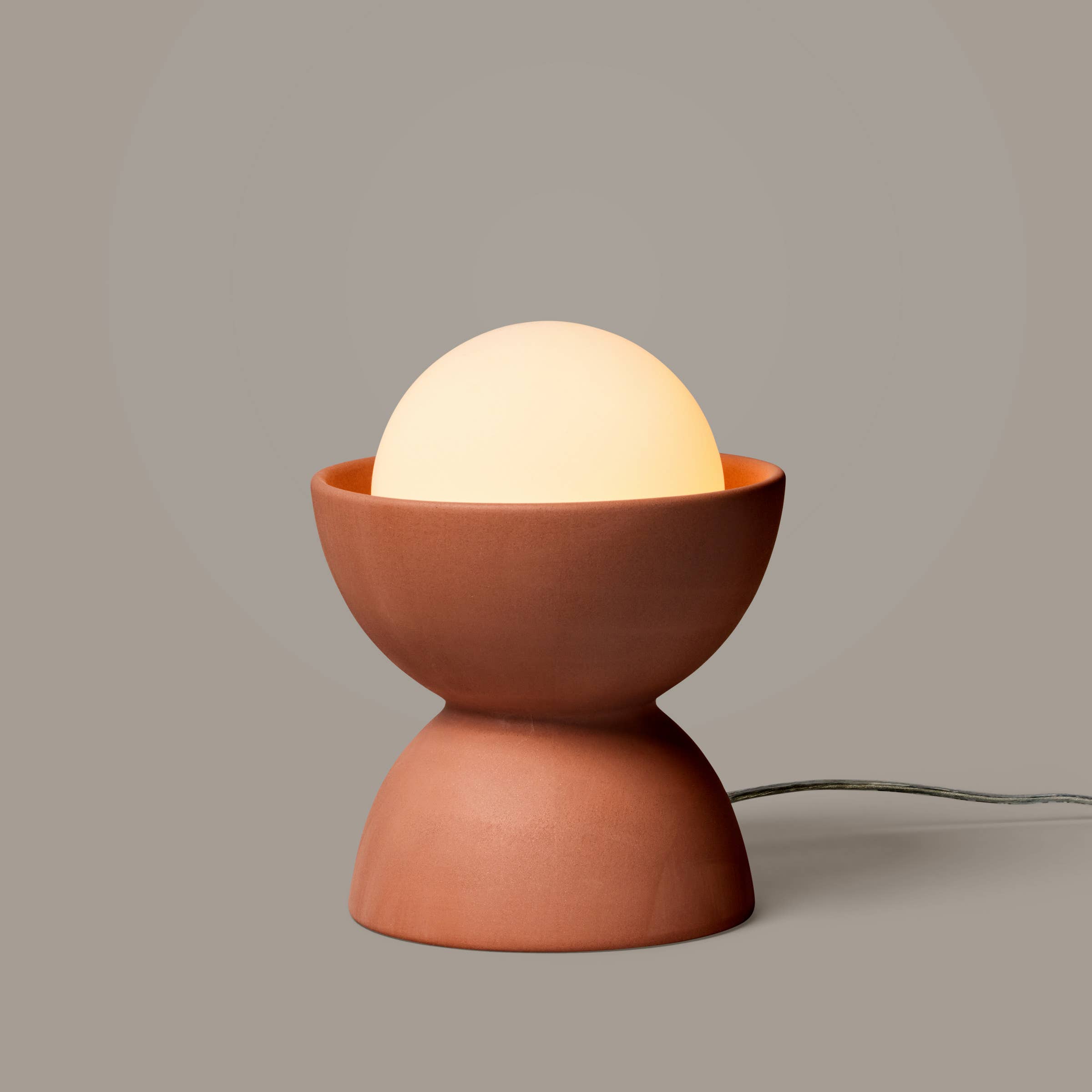 Franca - Wholesale Accent/Desk Lamp - Stacked Table Lights - Terracotta1