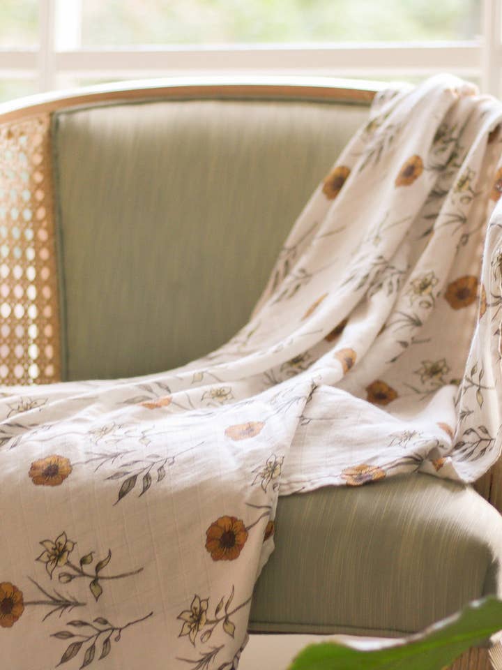 January Jane Shop - Wholesale Swaddle - Baby - Holy Family Muslin Swaddle Blanket2