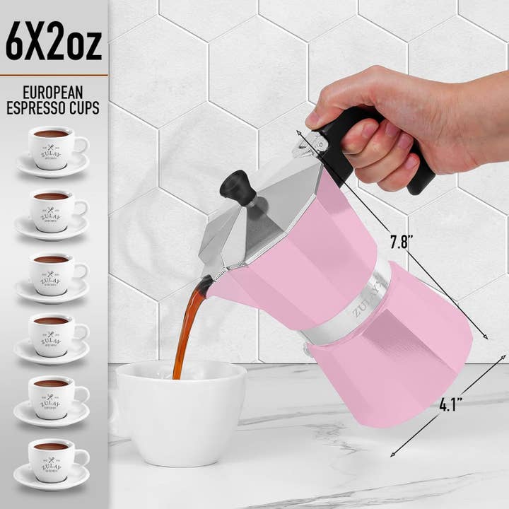 Zulay Kitchen - Wholesale Espresso Maker - Moka Pot Espresso - Cuban Coffee Maker26