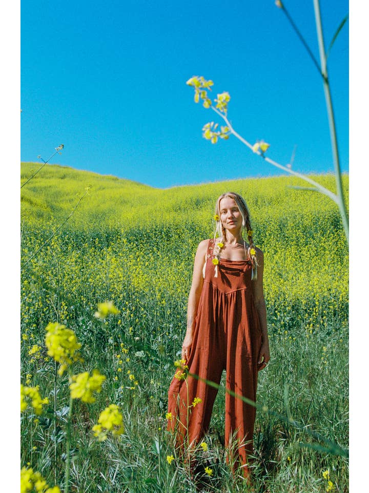 Gardenbelle Shop - Wholesale Overalls – Unisex - Organic HEMP Overalls Natural Fiber Adjustable Boho Jumpsuit20