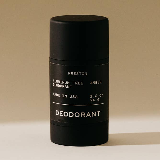 Déodorant sans aluminium pour la vente par Preston Grooming