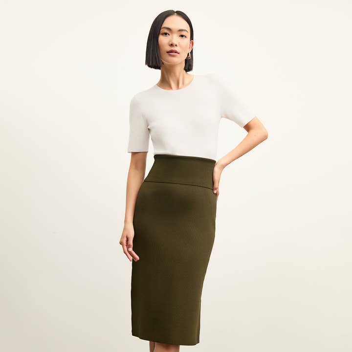 M.M.LaFleur - Wholesale Knit Top - Women's - Choe Top - Eco 365Knit :: Ivory