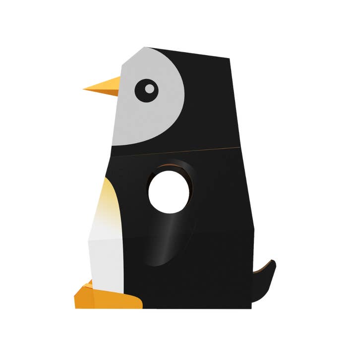 Paper Pops - Wholesale DIY craft kit – Child - 3D Cardboard Penguin Costume Kit - Gus the Penguin1