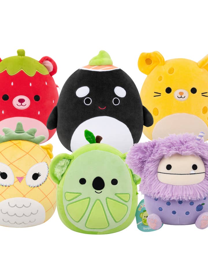 Squishmallows 8" Plush Asst in 6pc Display for wholesale by License 2 Play Toys