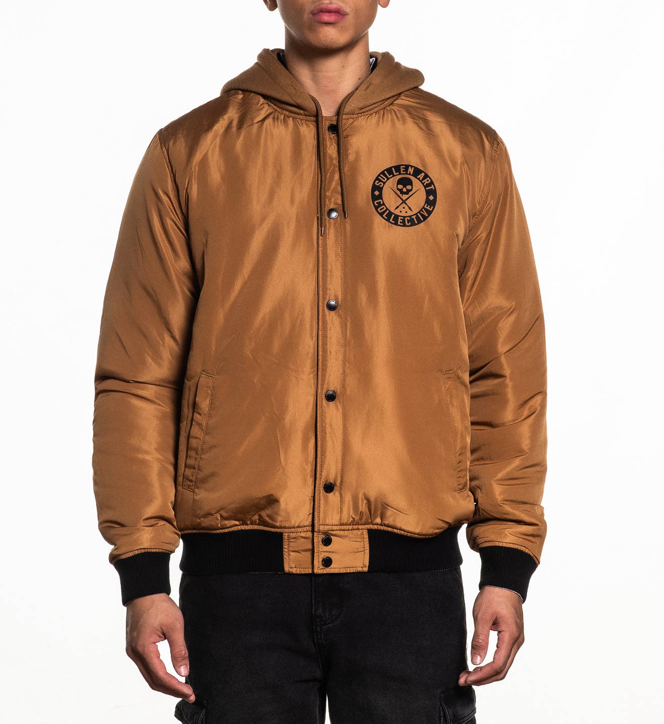 BLACK Strong Arm - Reversible Hooded Jacket for wholesale on Faire3