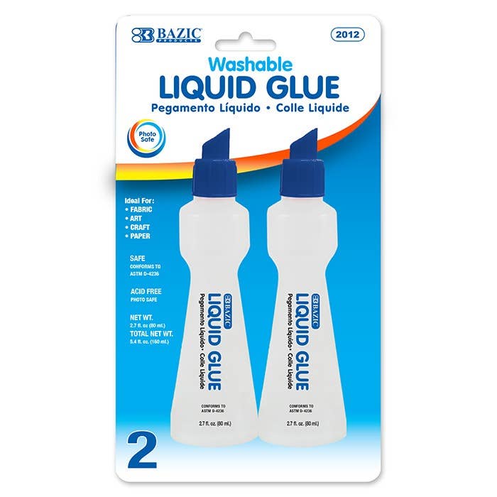 2.7 oz Stationery Clear Glue for wholesale by Luna Office Supply - Everyday Essential