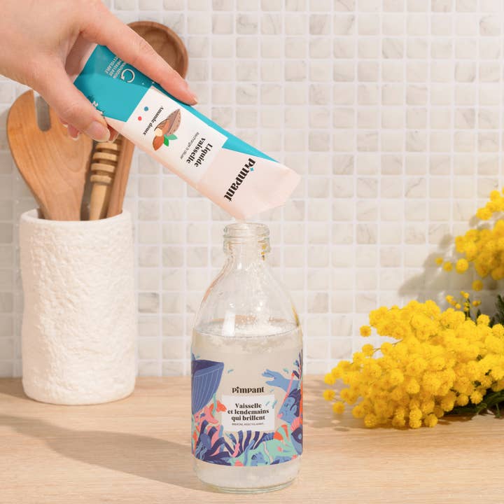 PIMPANT - Wholesale Dish soap - Dishwashing Liquid Refill Stick Almond Powder to Dilute1