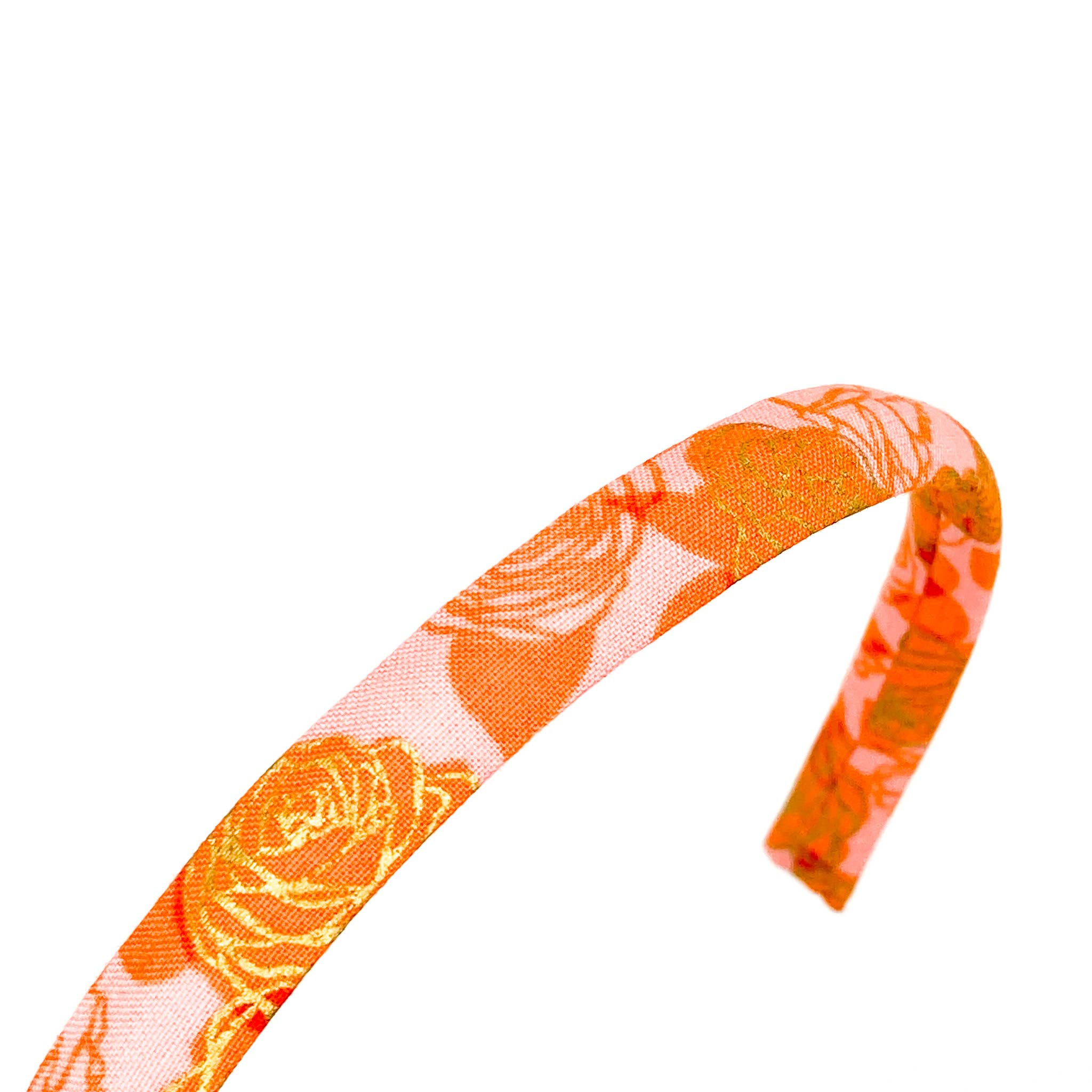 Wee Joys - Wholesale Fashion Headband - Women's - Narrow Alice Band | Metallic Floral6