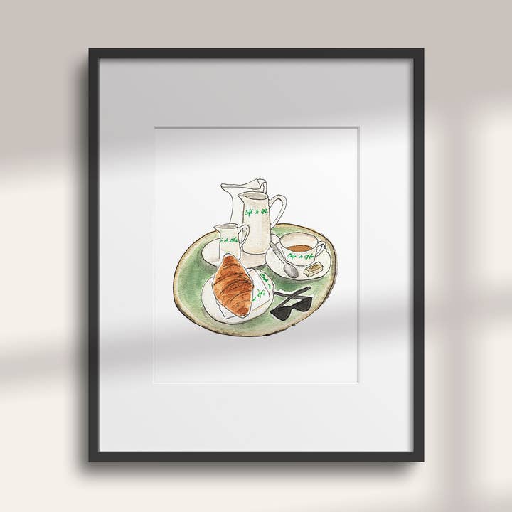 My Ohh My Studio - Wholesale Art Print - Cafe de Fleur Art Print0