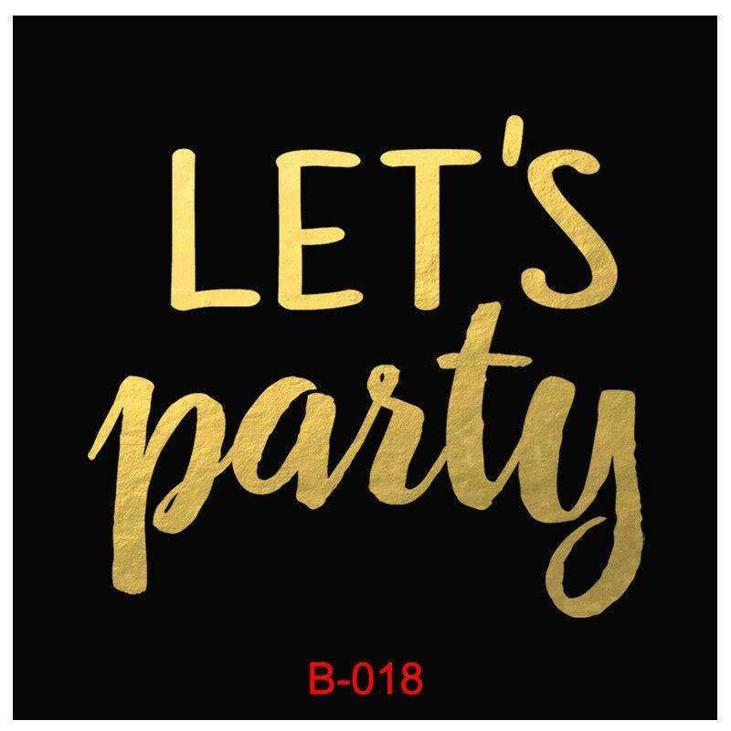 My Wholesale Warehouse - Wholesale Temporary Tattoo - Love Island Inspired Summer Festival and Beach Holiday Metallic Tattoos3