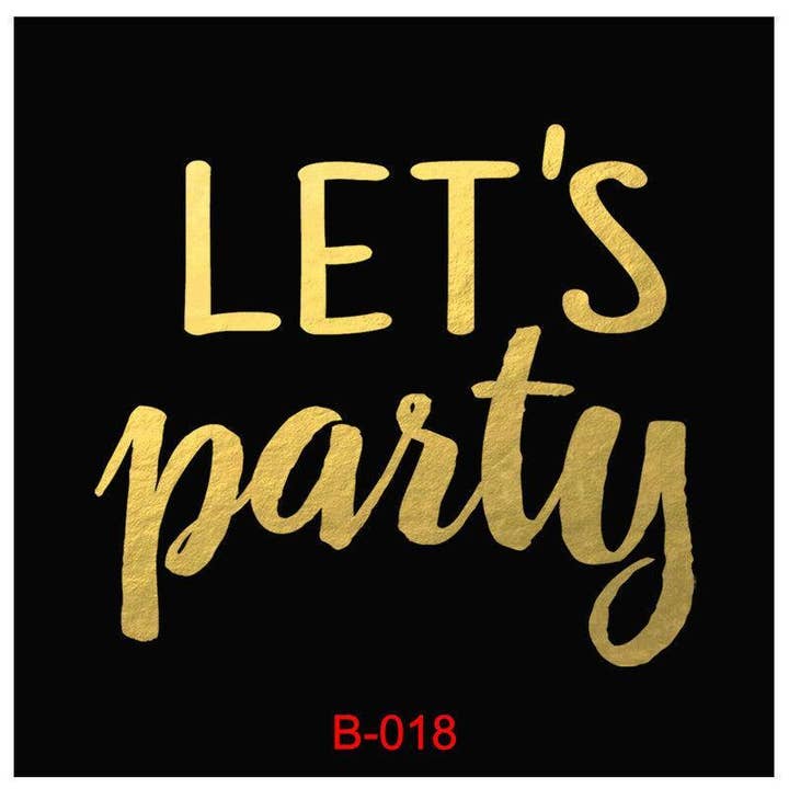 My Wholesale Warehouse - Wholesale Temporary Tattoo - Love Island Inspired Summer Festival and Beach Holiday Metallic Tattoos3