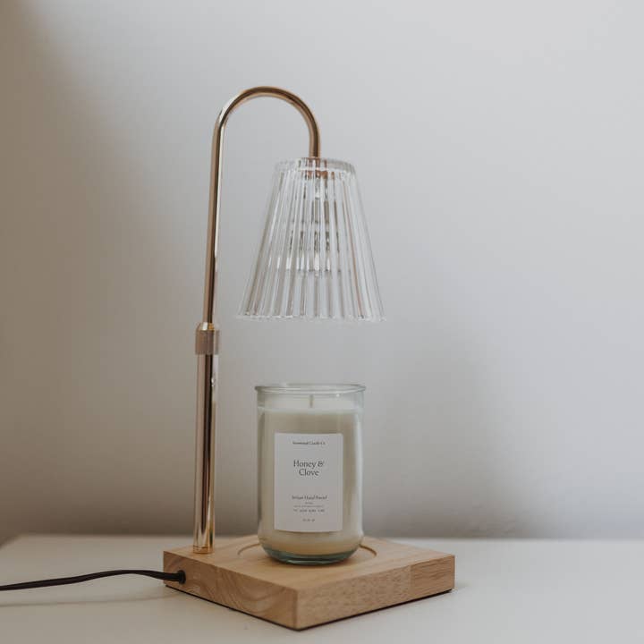 Ironwood Candle Co. - Wholesale Wax Warmer - LAMP CANDLE WARMER - Dimmable, Timer, Adjustable