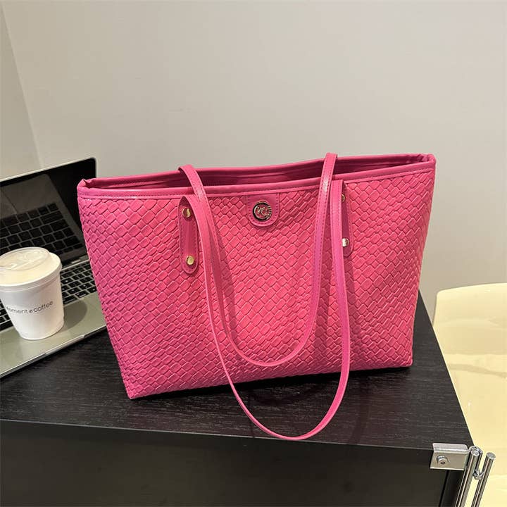 SALINA TRADING INC - Wholesale Tote bag – Women's - Women Fashion Casual Solid Color Tote Bag5