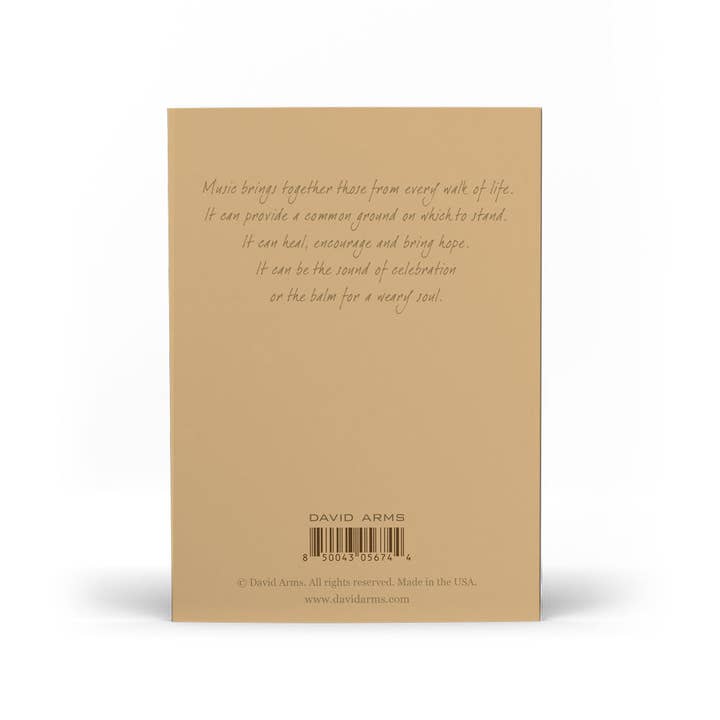 David Arms - Wholesale Stationery/Notecard Set - “The Sound of Hope” Notecards1