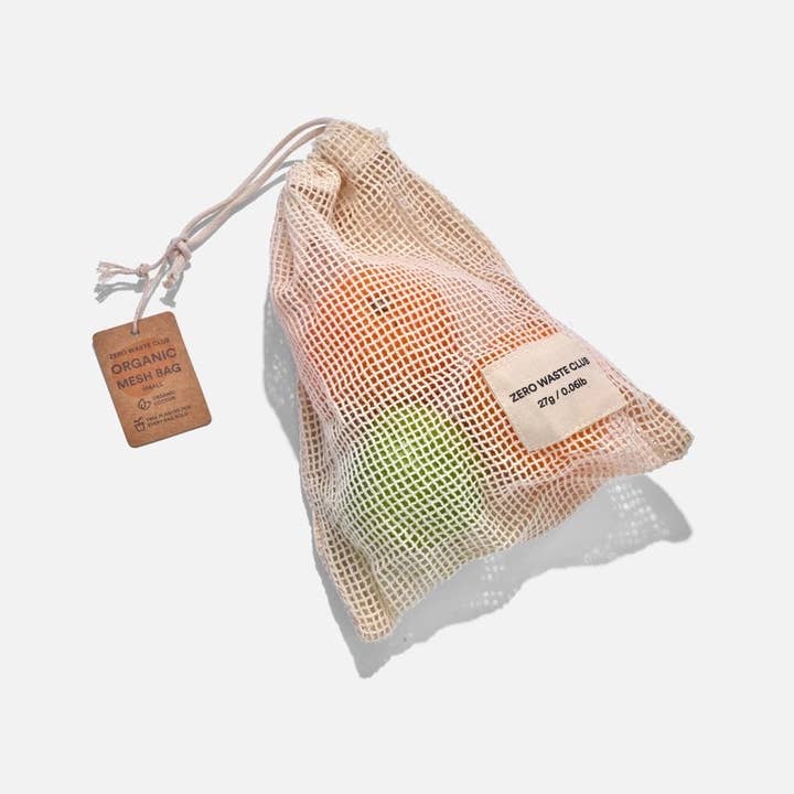 Re:gn - Wholesale Grocery/Shopping Bag - Zero Waste Club Organic Cotton Mesh Produce Bags – 3 Sizes Available