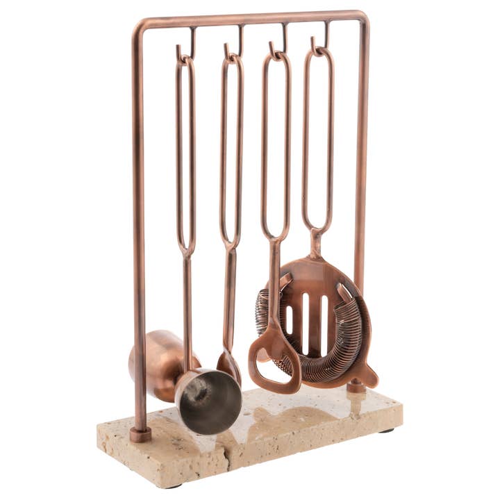 Copper Bar Tools with Stand for wholesale by Karma