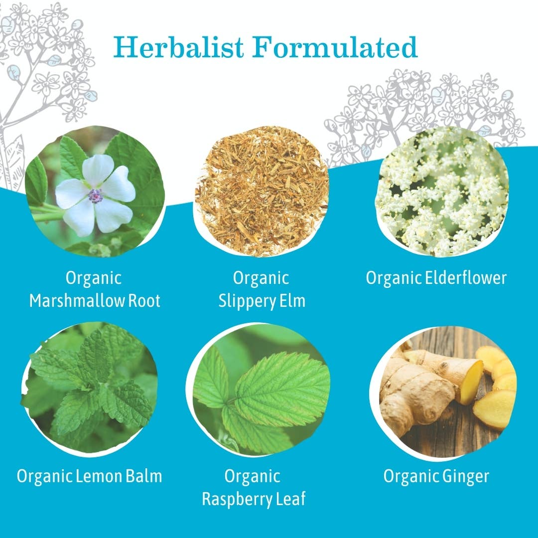 Earth Mama Organics - Wholesale Health/Detox Tea - Organic Throat Soothie Tea3