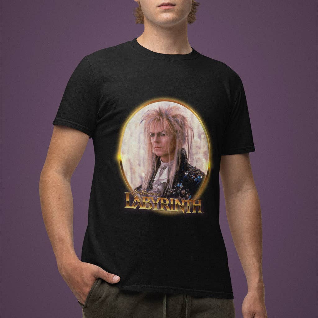 Star Editions – wholesale T-shirt (graphic) – unisex – The Goblin King - Labyrinth T-Shirt Black2