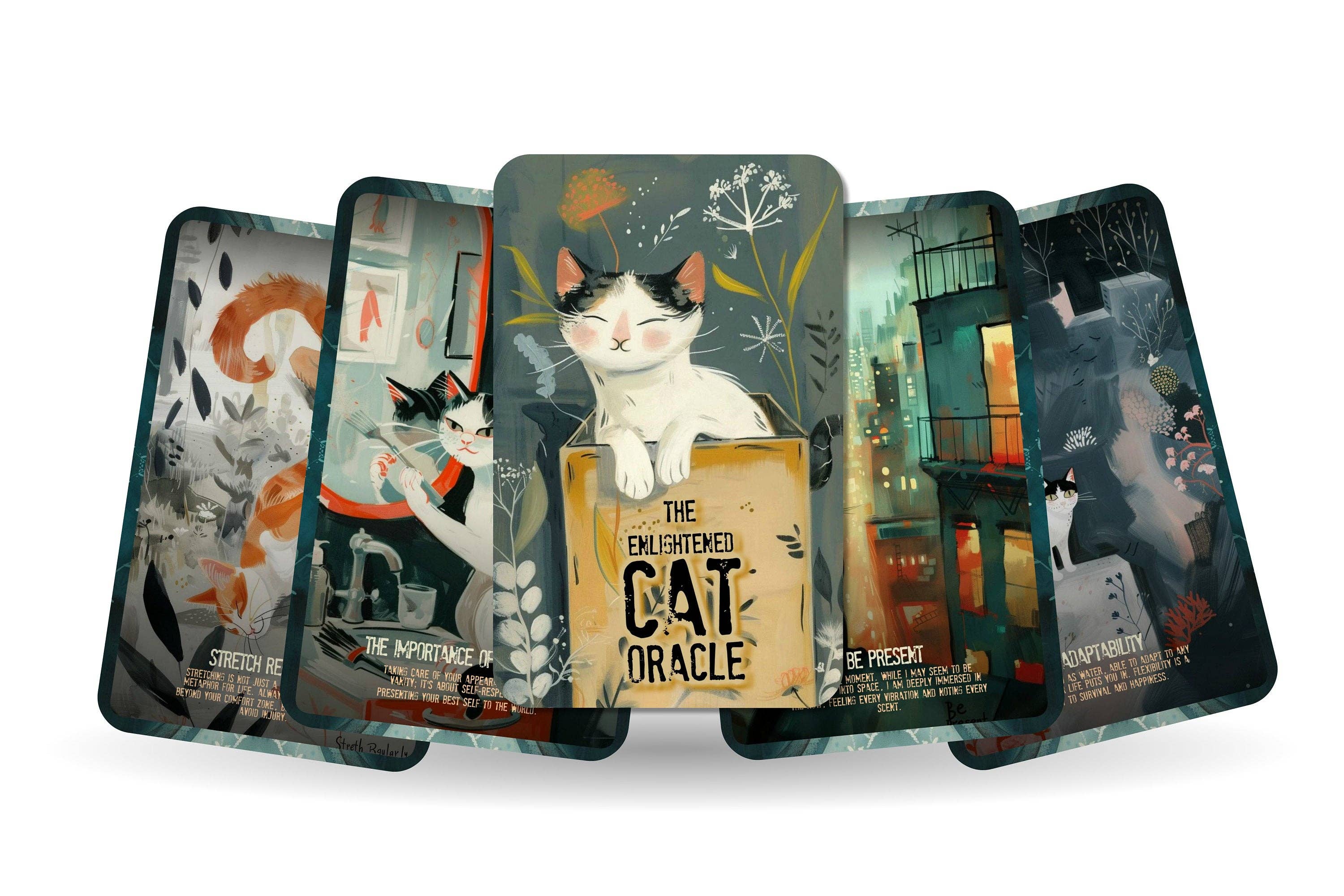 IBIZA TAROT - Vendita all'ingrosso Tarocchi - L'Oracolo del Gatto Illuminato: Intuizioni Purrcettive4