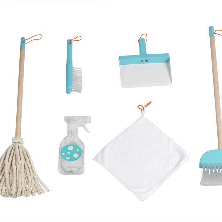 Moover Toys - Wholesale Toy Set - Kids - Kids Cleaning Set Aqua