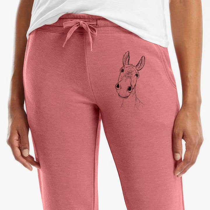 Curious Donkey - Pantalon de jogging Cali Wave pour femme pour la vente par Because Tees