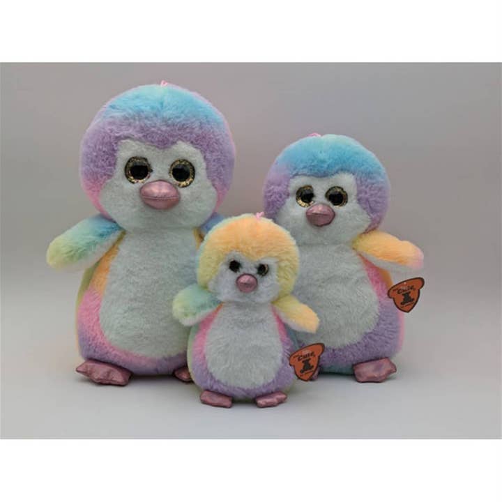 Rainbow Bright Feet Penguin 30 cm for wholesale by TSJJ