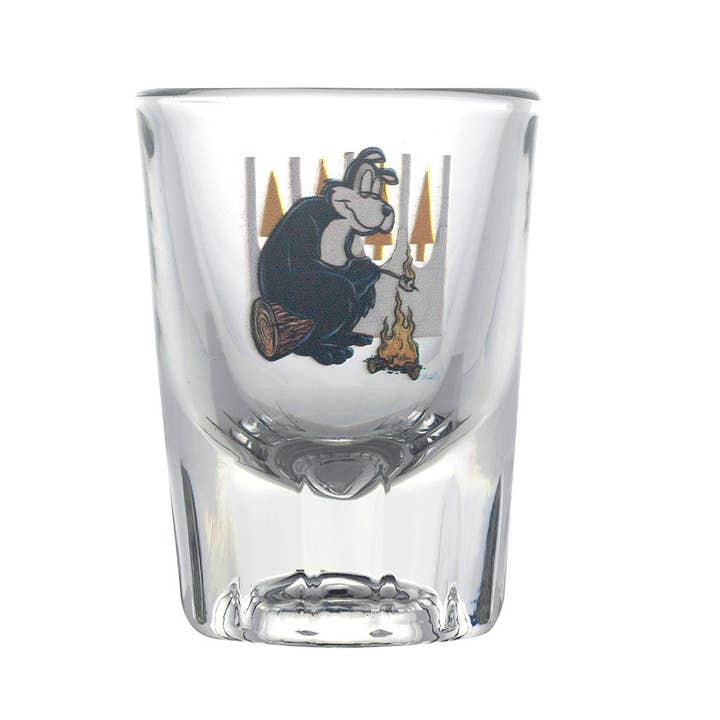 Flame Shot Glass for wholesale by Adam Turman Artwork Co