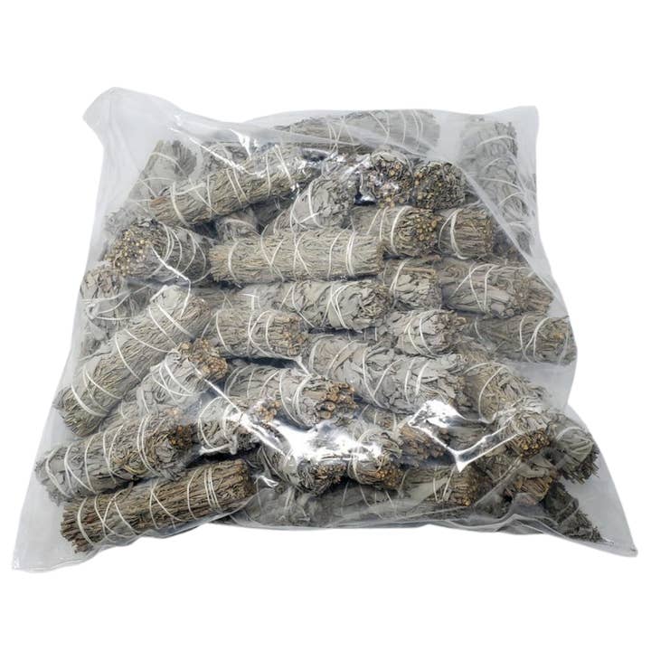 Orglamix – wholesale Sage bundle – Blue Sage and White Smudge Sticks Bundle