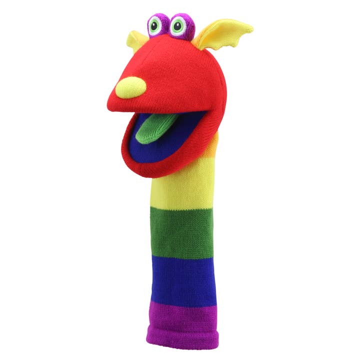 The Puppet Company (US) - Wholesale Puppet - Kids & Baby - Rainbow Puppets: Sunny - Eco Knitted