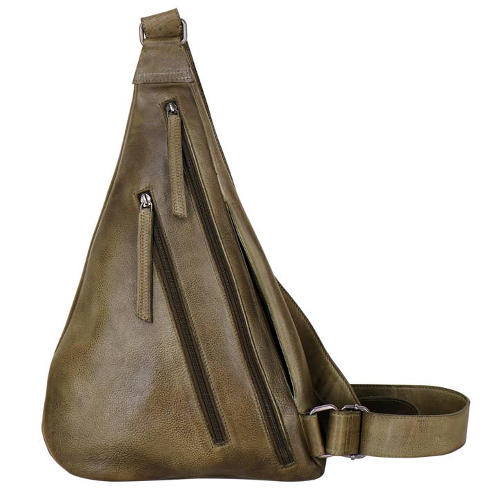 Latico Leathers - Wholesale Crossbody Bag - Unisex - Hippie Handcrafted Leather Sling Bags