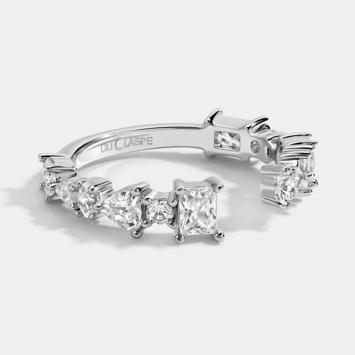 Lili Claspe - Wholesale Multi-Stone Ring - Mavis Cuff Ring2