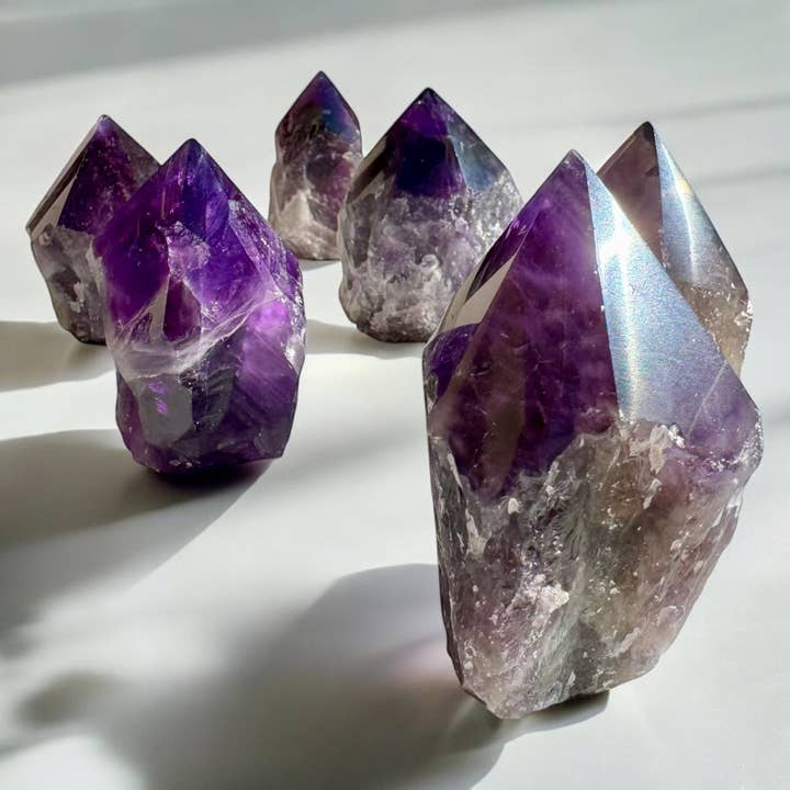 Amethysts Points for wholesale by Spiritual and Aligned