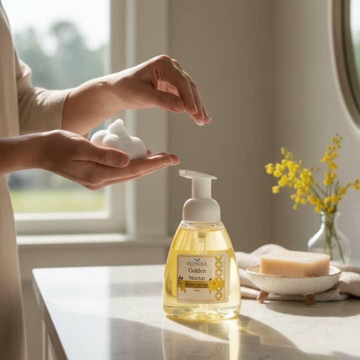 Foaming Hand Soap for wholesale by Old Soul Soap Company Inc.