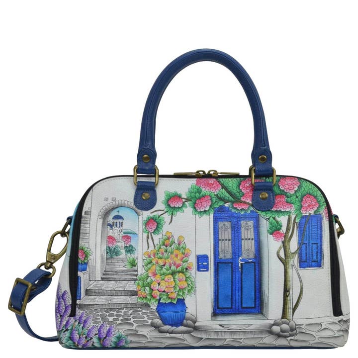 Wide Satchel - 8368 for wholesale by Anuschka | Vanya Lara (USA)