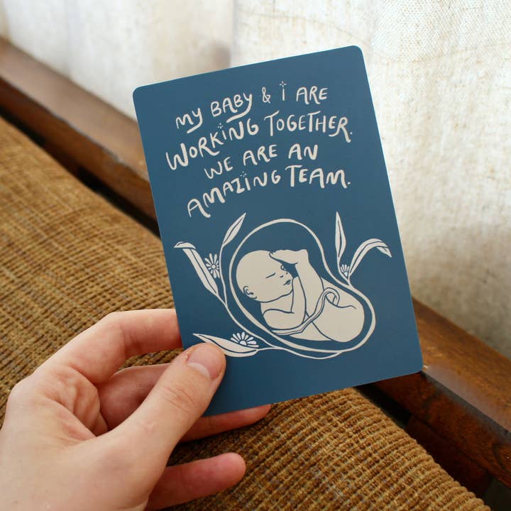 Studio Marilyn - Wholesale Tarot Cards - In Full Bloom Birth & Pregnancy Affirmation Deck4