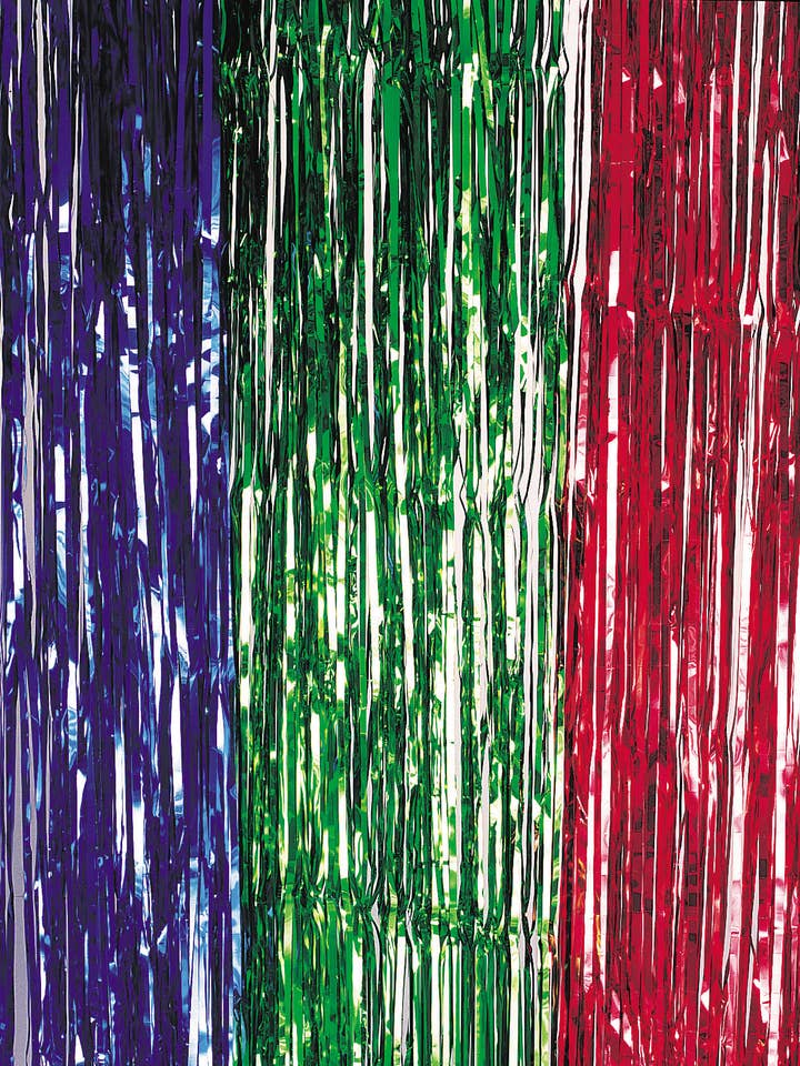 CURTAIN - GREEN MYLAR 3'X8' for wholesale by Studio Specialties