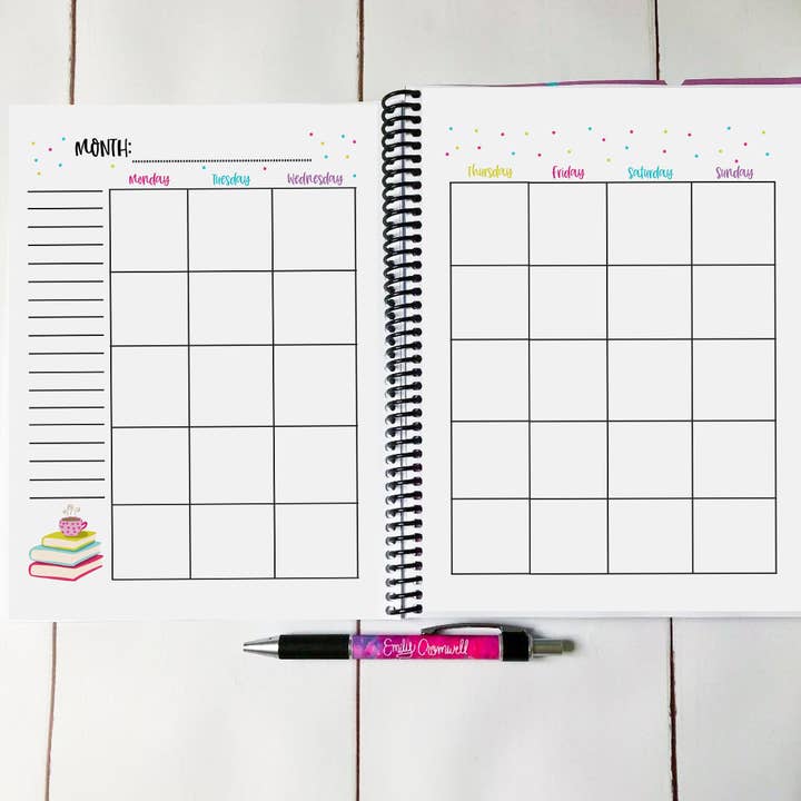 Emily Cromwell Designs - Wholesale Planner - The Book Lover's Planner
