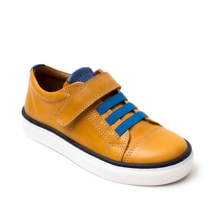 Ryan 3 5894 Mostarda /Couro Azul por atacado de Petasil