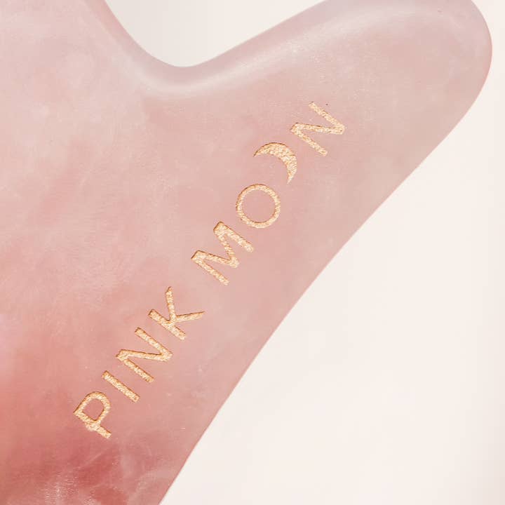 Pink Moon - Wholesale Gua Sha tool - Rose Quartz Gua Sha Toolkit - Ethically Made, AAPI Founded4
