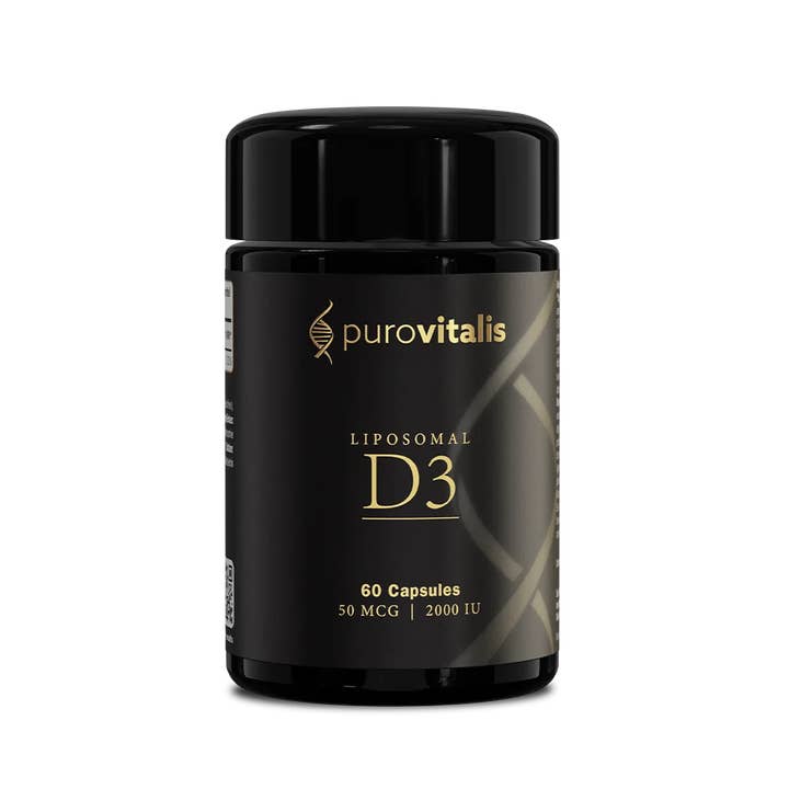 Purovitalis Liposomal Vitamin D3 – 2000 IU, 60 Caps for wholesale by Purovitalis