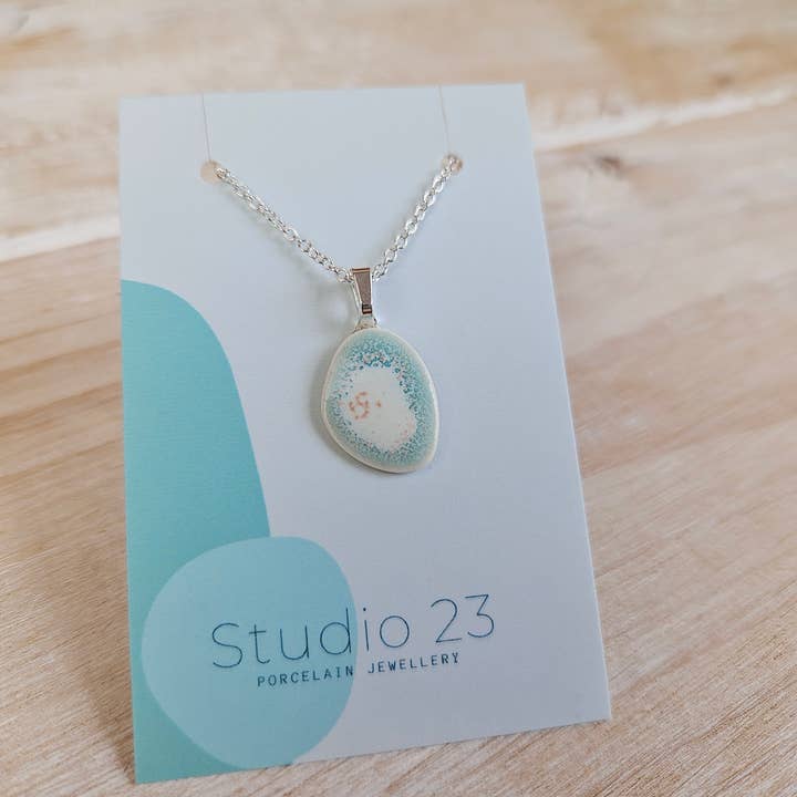 Studio 23 Ceramics - Wholesale Pendant/Charm Necklace - Pendant Pebble