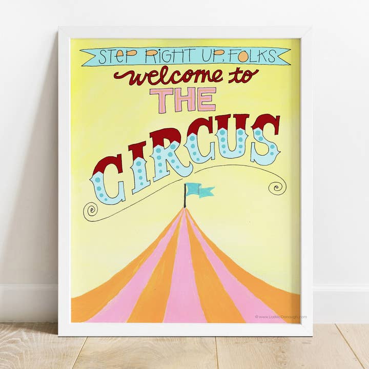 Home Sweet Home wall art print for wholesale by Whimsy Studios