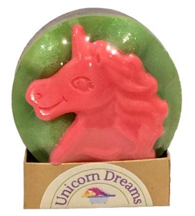 Ideal Soaps - Wholesale Bath Pouf/Sponge - Soapy Sponge Unicorn Dreams5