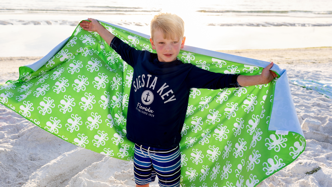 Surf and Racquet - Vendita all'ingrosso Telo mare - Asciugamano Fish Quick Dry5