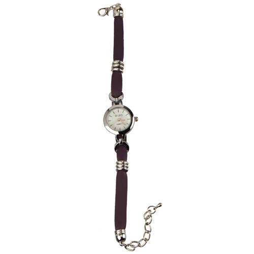 Ladies' watch DI LEO Vita, Purple, without battery check! for wholesale by EHAWA