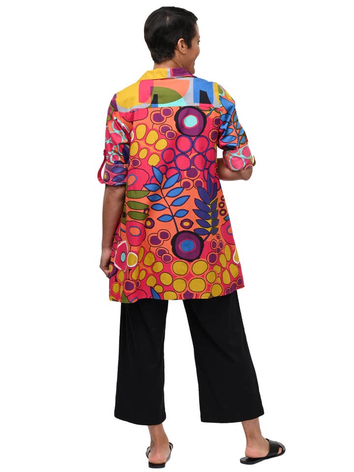 Tulip Clothing - Venta al por mayor Túnica - Mujer - Blusa Rachel CV1218 en Galápagos*2