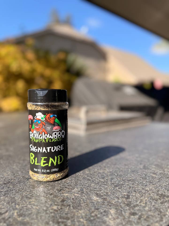Signature Blend BBQ Rub for wholesale by BuffalowBBQ