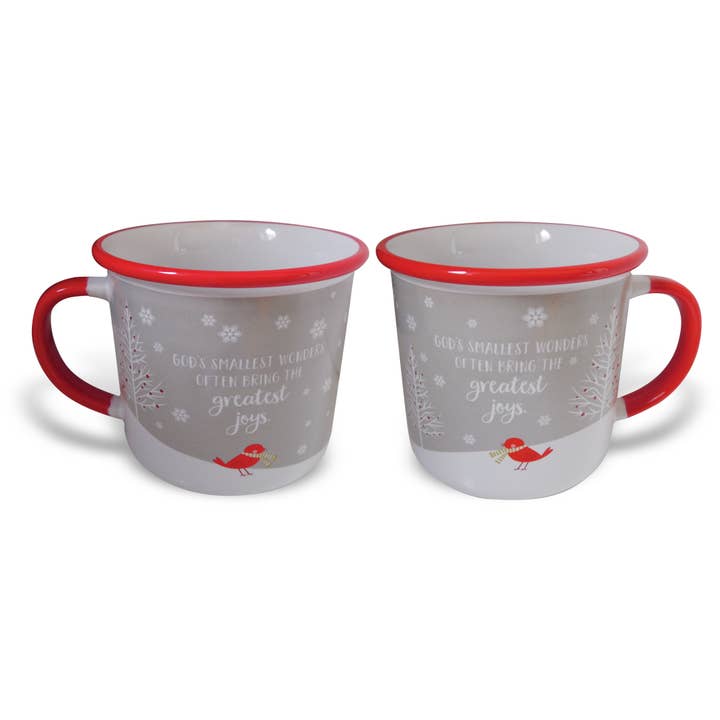 Abbey & CA Gift - Wholesale Coffee Mug - Christmas Cardinal Mug